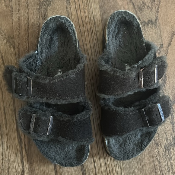 Birkenstock Size 39 Brown Sherpa - Picture 2 of 5